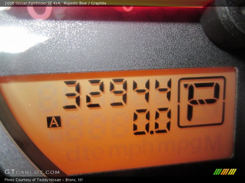 Majestic Blue / Graphite 2008 Nissan Pathfinder SE 4x4
