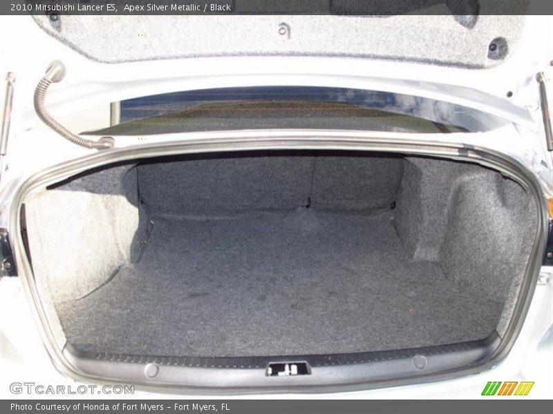 Apex Silver Metallic / Black 2010 Mitsubishi Lancer ES