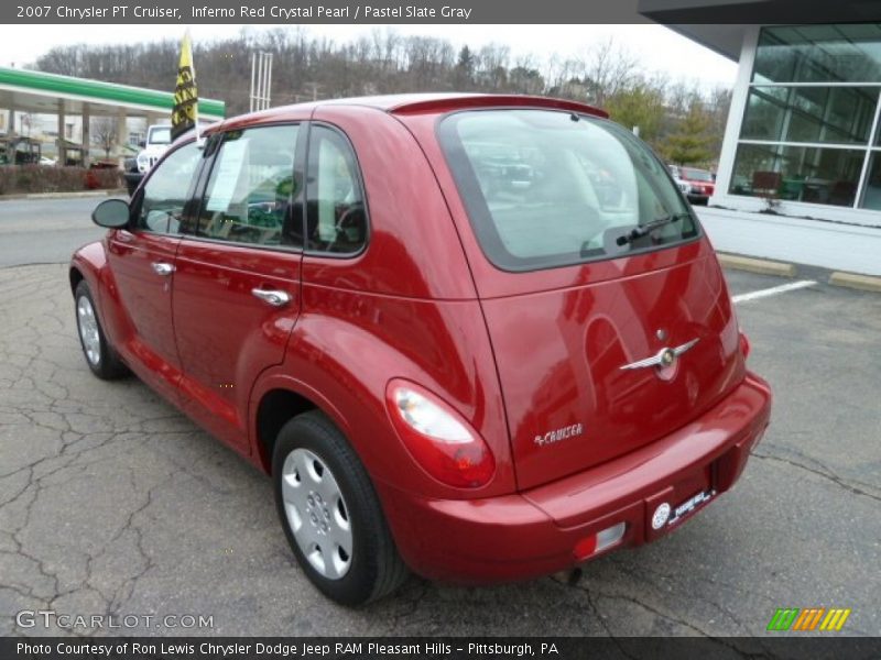 Inferno Red Crystal Pearl / Pastel Slate Gray 2007 Chrysler PT Cruiser