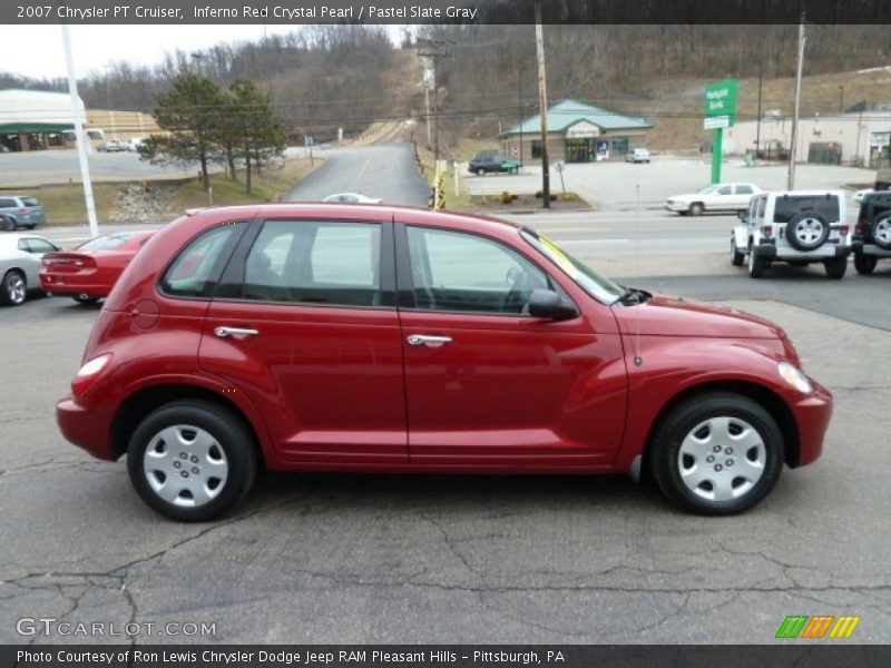 Inferno Red Crystal Pearl / Pastel Slate Gray 2007 Chrysler PT Cruiser