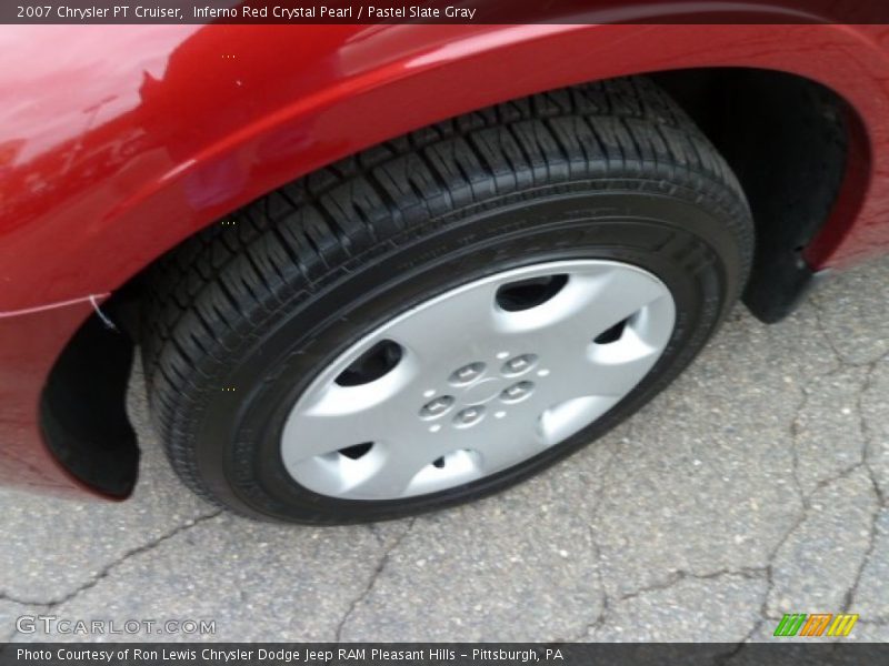 Inferno Red Crystal Pearl / Pastel Slate Gray 2007 Chrysler PT Cruiser