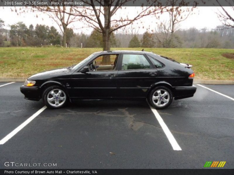  2001 9-3 SE Sedan Black