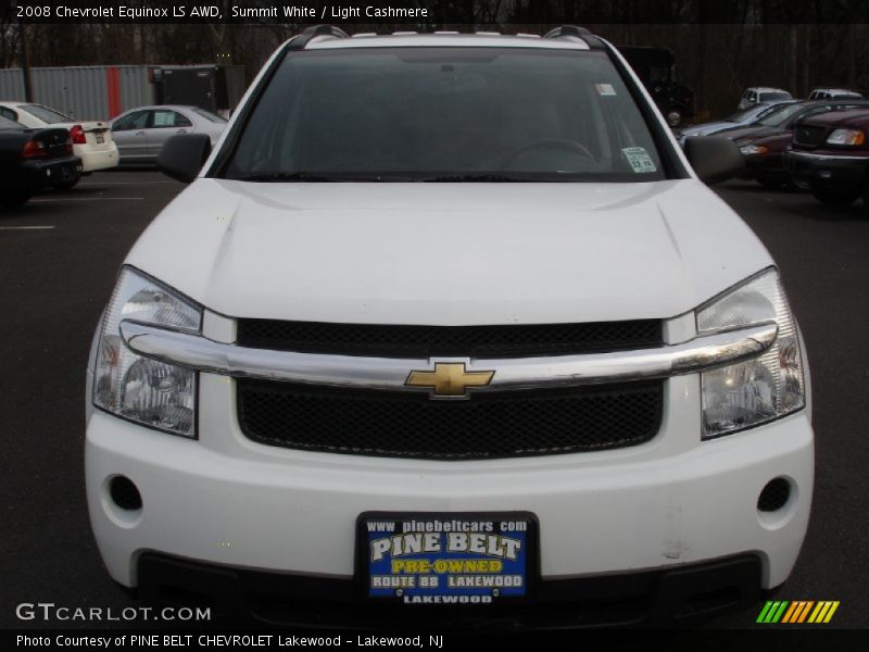 Summit White / Light Cashmere 2008 Chevrolet Equinox LS AWD