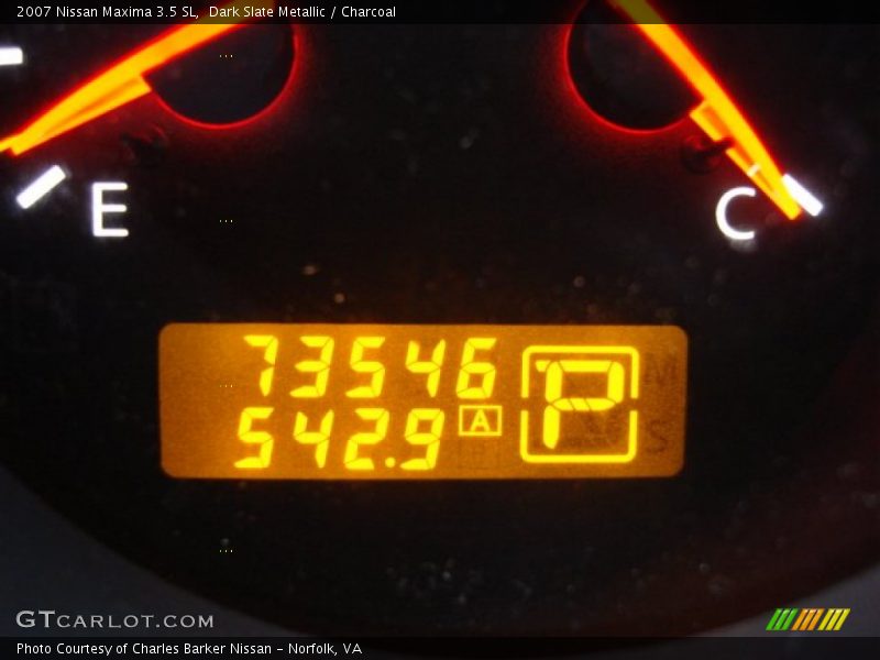 Dark Slate Metallic / Charcoal 2007 Nissan Maxima 3.5 SL