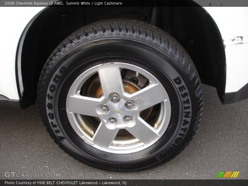 Summit White / Light Cashmere 2008 Chevrolet Equinox LS AWD