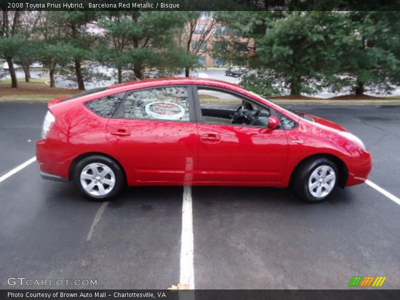 Barcelona Red Metallic / Bisque 2008 Toyota Prius Hybrid