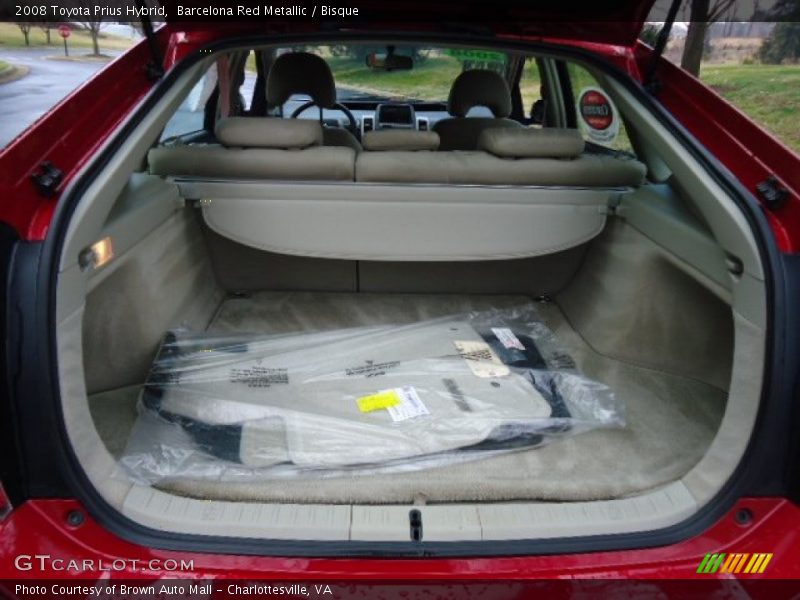  2008 Prius Hybrid Trunk
