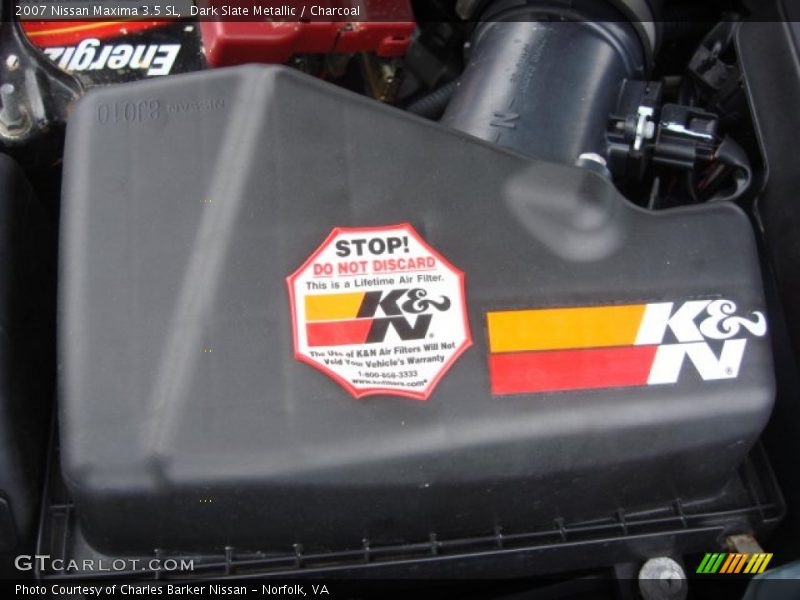 Dark Slate Metallic / Charcoal 2007 Nissan Maxima 3.5 SL