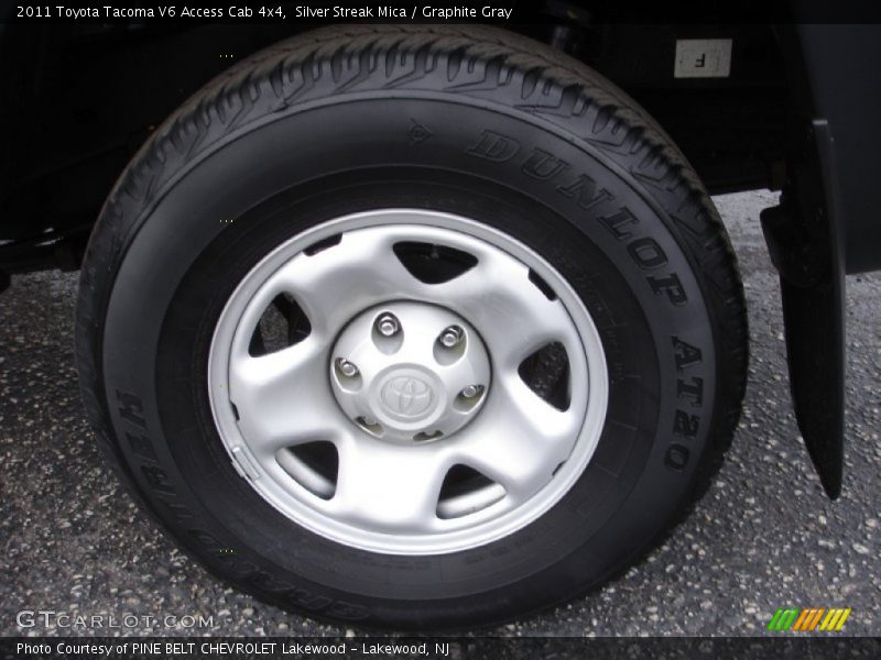 Silver Streak Mica / Graphite Gray 2011 Toyota Tacoma V6 Access Cab 4x4