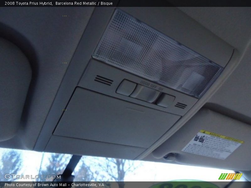 Barcelona Red Metallic / Bisque 2008 Toyota Prius Hybrid
