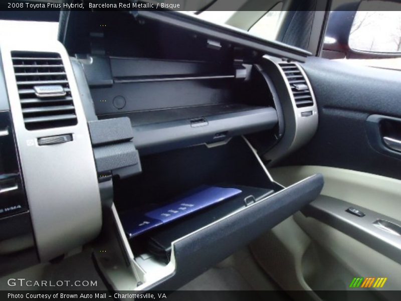 Barcelona Red Metallic / Bisque 2008 Toyota Prius Hybrid