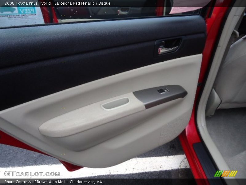 Barcelona Red Metallic / Bisque 2008 Toyota Prius Hybrid