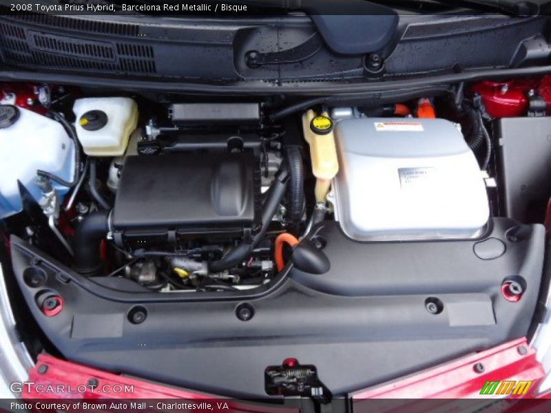  2008 Prius Hybrid Engine - 1.5 Liter DOHC 16-Valve VVT-i 4 Cylinder Gasoline/Electric Hybrid