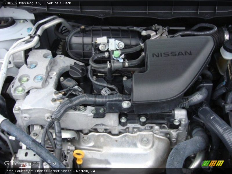 Silver Ice / Black 2009 Nissan Rogue S
