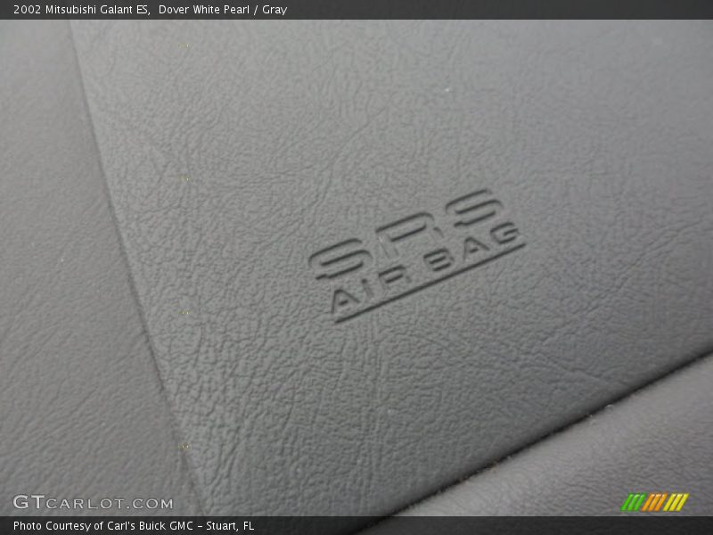 Dover White Pearl / Gray 2002 Mitsubishi Galant ES