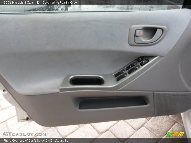 Dover White Pearl / Gray 2002 Mitsubishi Galant ES