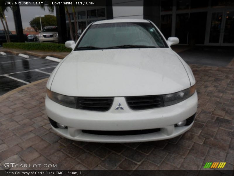 Dover White Pearl / Gray 2002 Mitsubishi Galant ES