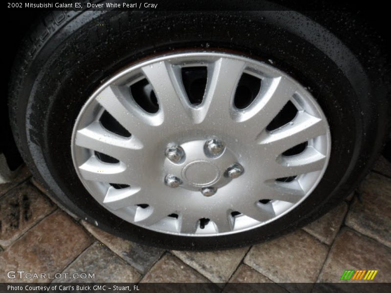 Dover White Pearl / Gray 2002 Mitsubishi Galant ES