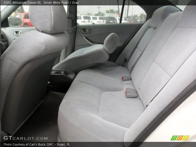 Dover White Pearl / Gray 2002 Mitsubishi Galant ES