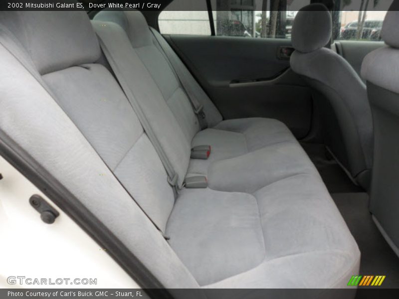 Dover White Pearl / Gray 2002 Mitsubishi Galant ES