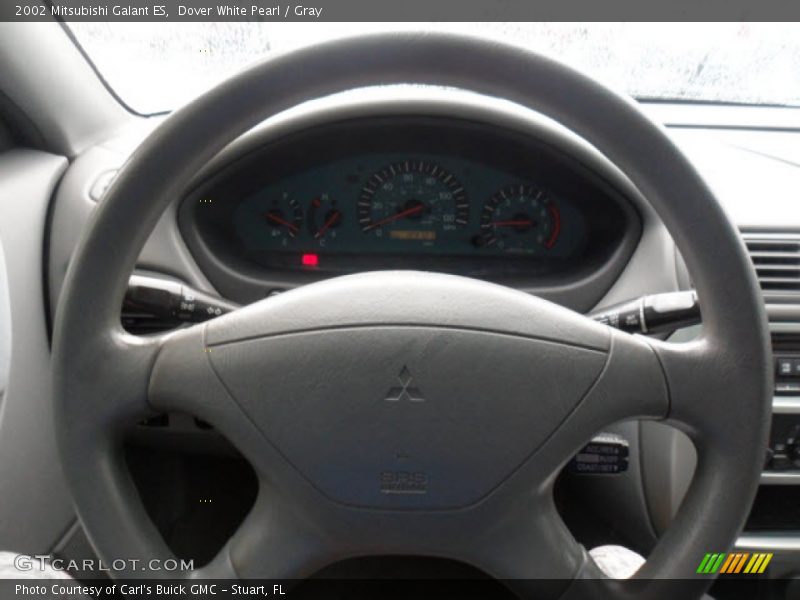 Dover White Pearl / Gray 2002 Mitsubishi Galant ES