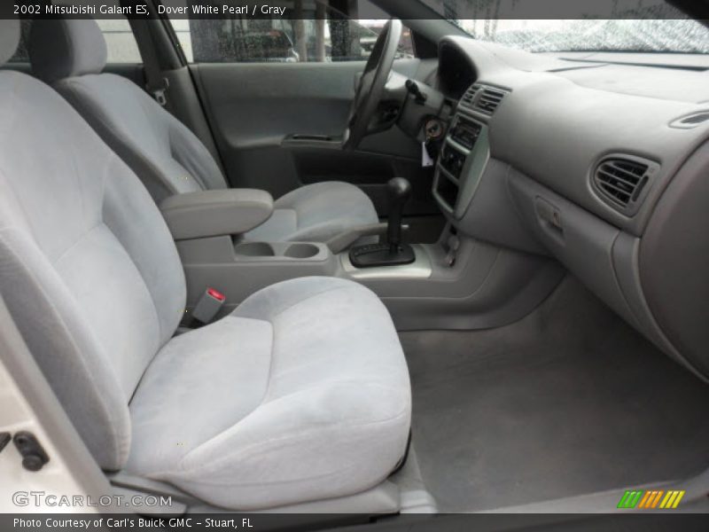 Dover White Pearl / Gray 2002 Mitsubishi Galant ES