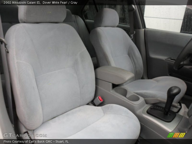 Dover White Pearl / Gray 2002 Mitsubishi Galant ES