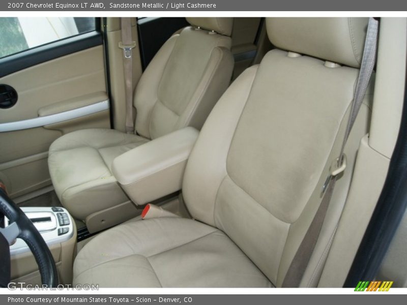 Sandstone Metallic / Light Cashmere 2007 Chevrolet Equinox LT AWD