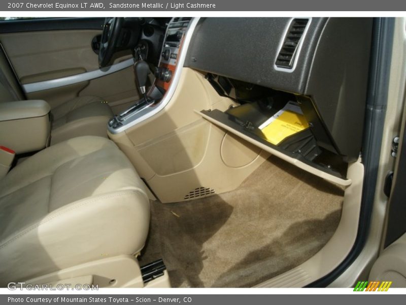 Sandstone Metallic / Light Cashmere 2007 Chevrolet Equinox LT AWD