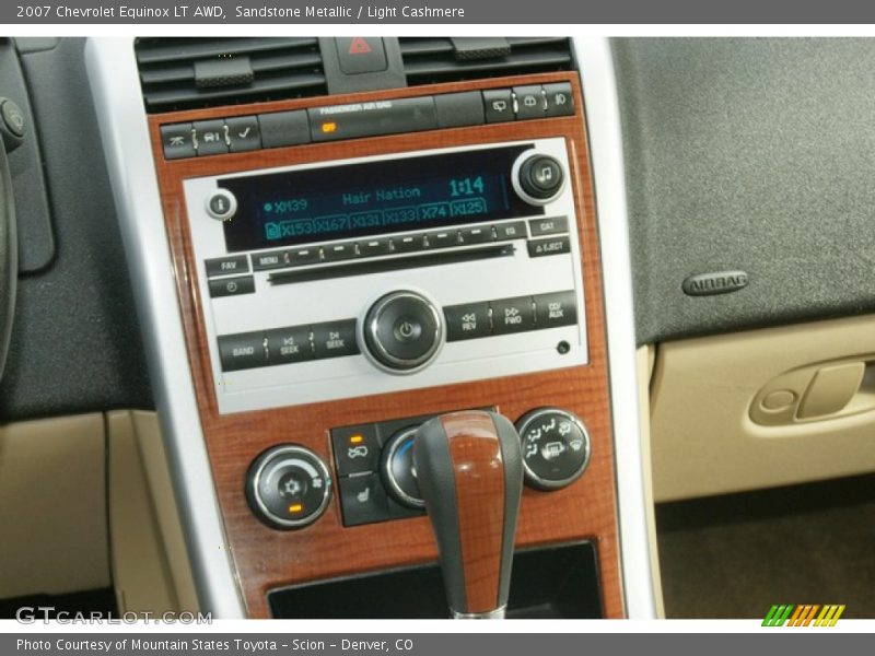 Sandstone Metallic / Light Cashmere 2007 Chevrolet Equinox LT AWD