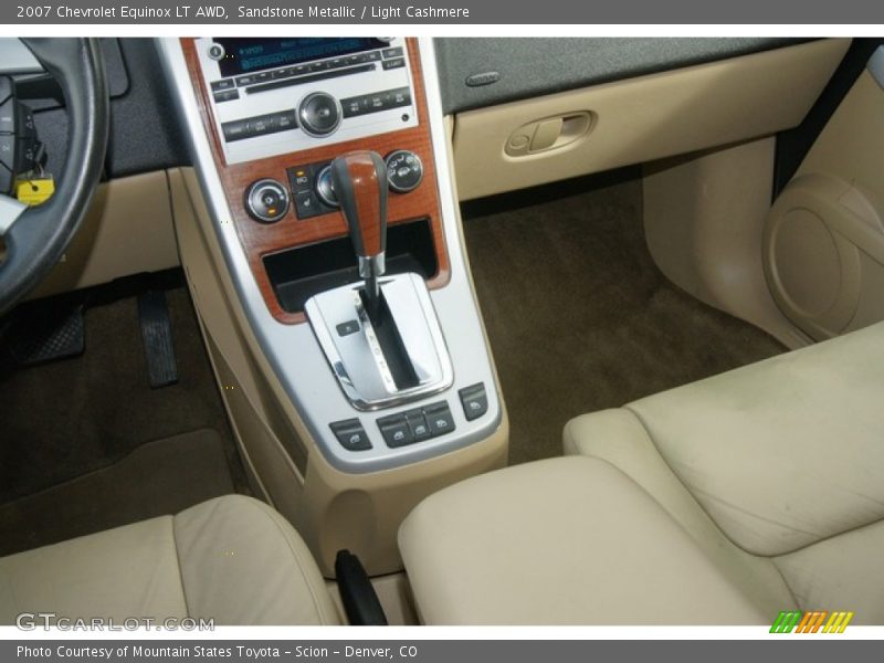 Sandstone Metallic / Light Cashmere 2007 Chevrolet Equinox LT AWD