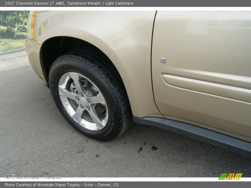 Sandstone Metallic / Light Cashmere 2007 Chevrolet Equinox LT AWD