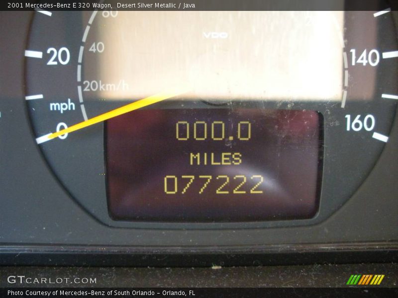Desert Silver Metallic / Java 2001 Mercedes-Benz E 320 Wagon