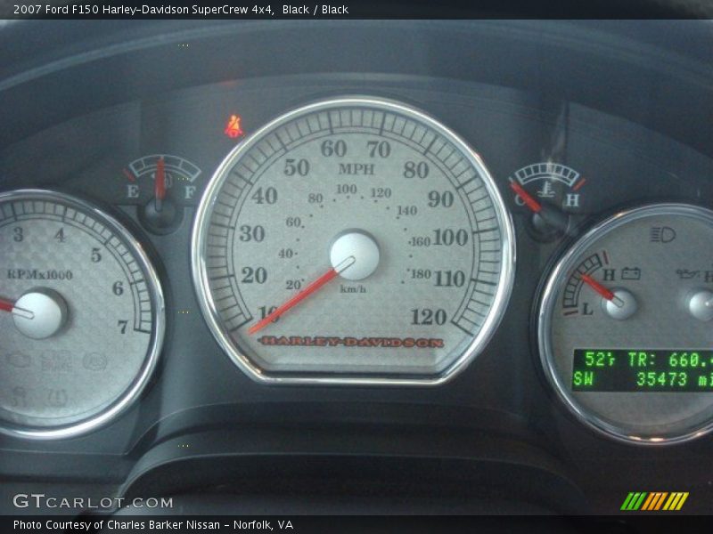  2007 F150 Harley-Davidson SuperCrew 4x4 Harley-Davidson SuperCrew 4x4 Gauges