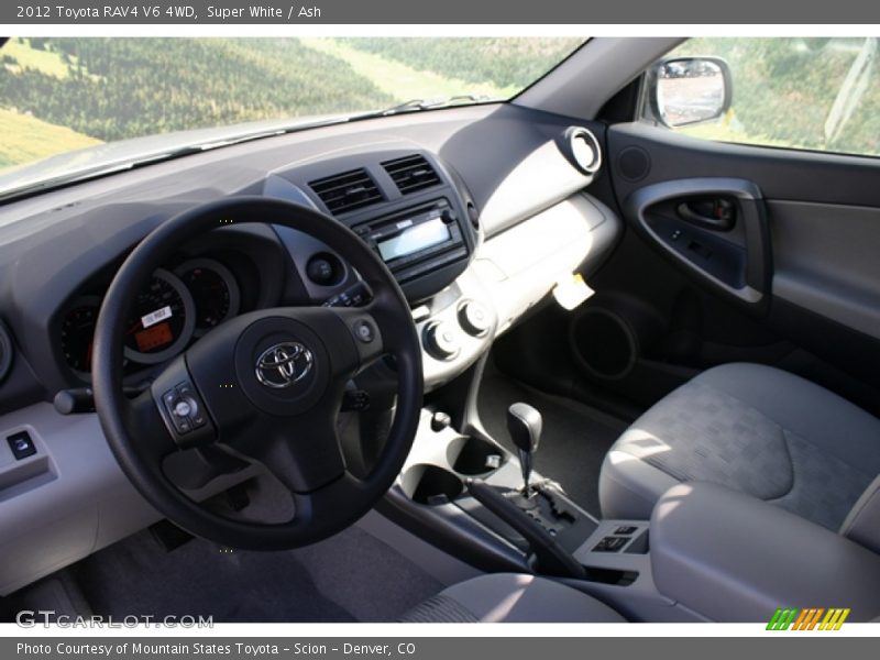 Super White / Ash 2012 Toyota RAV4 V6 4WD