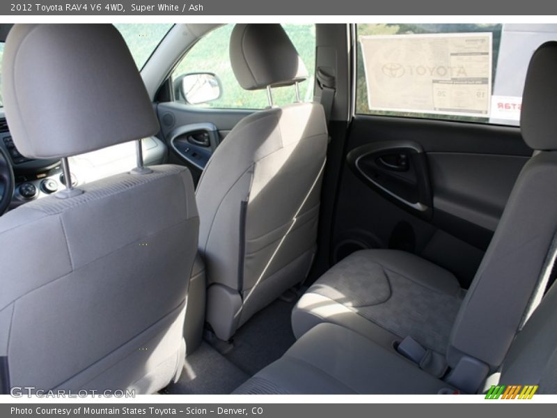 Super White / Ash 2012 Toyota RAV4 V6 4WD