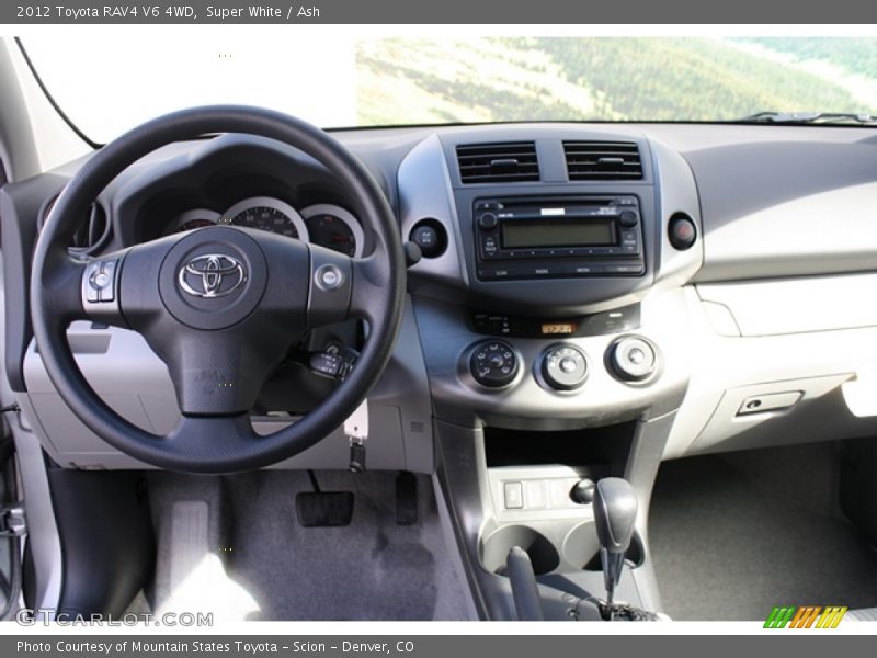 Super White / Ash 2012 Toyota RAV4 V6 4WD