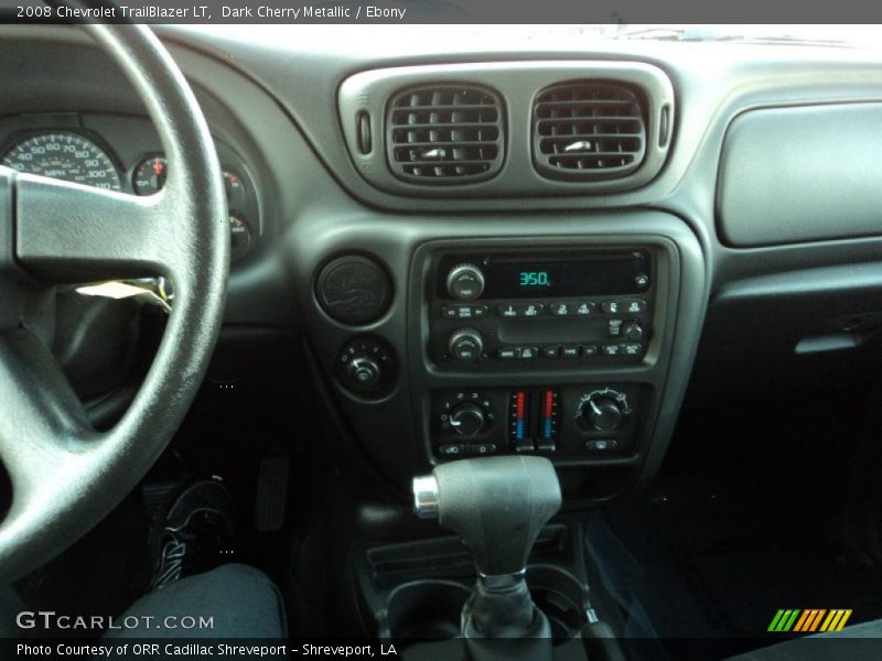 Dark Cherry Metallic / Ebony 2008 Chevrolet TrailBlazer LT
