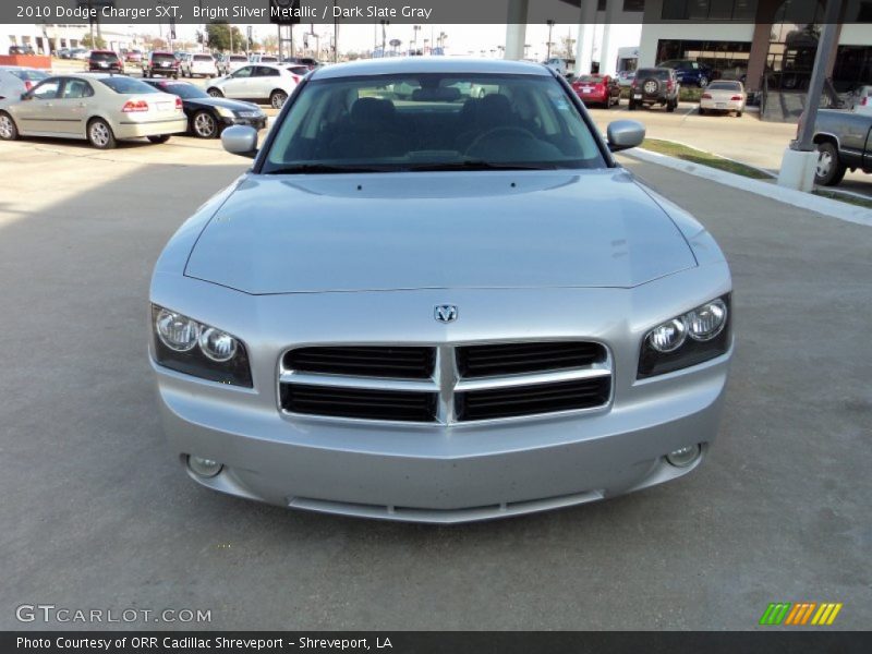 Bright Silver Metallic / Dark Slate Gray 2010 Dodge Charger SXT