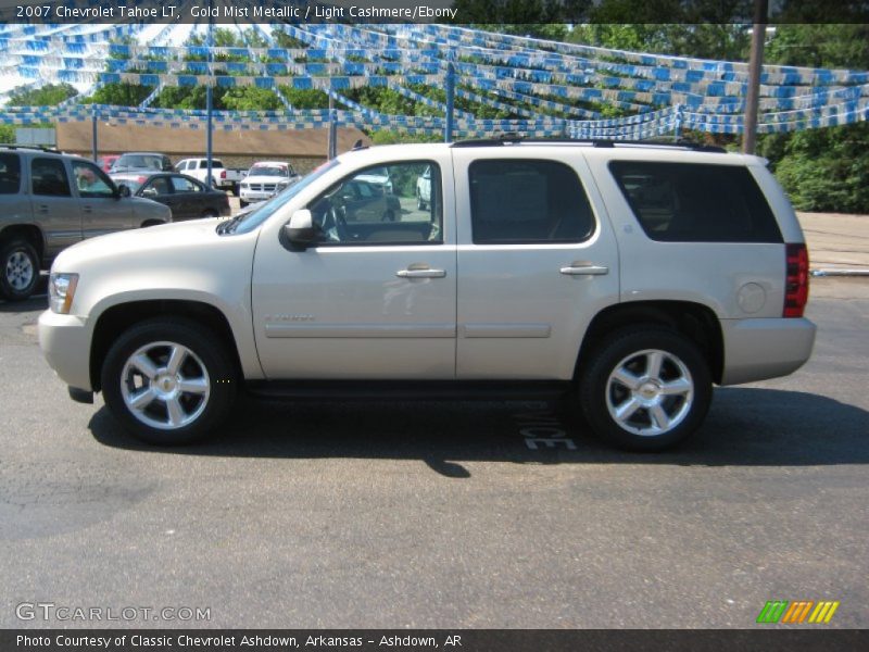 Gold Mist Metallic / Light Cashmere/Ebony 2007 Chevrolet Tahoe LT