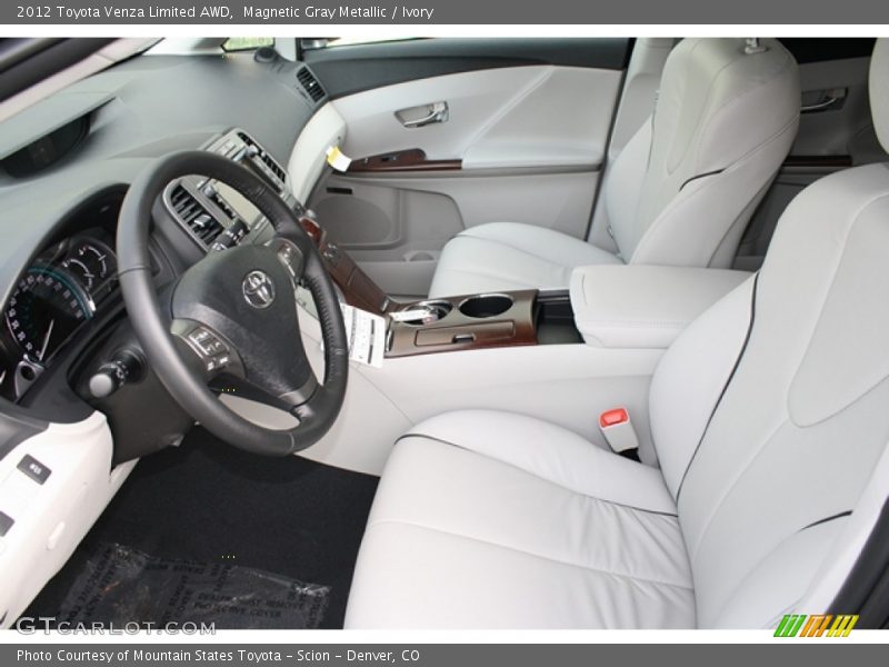  2012 Venza Limited AWD Ivory Interior