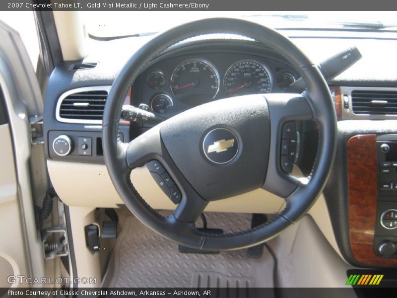 Gold Mist Metallic / Light Cashmere/Ebony 2007 Chevrolet Tahoe LT