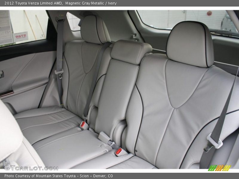 Magnetic Gray Metallic / Ivory 2012 Toyota Venza Limited AWD