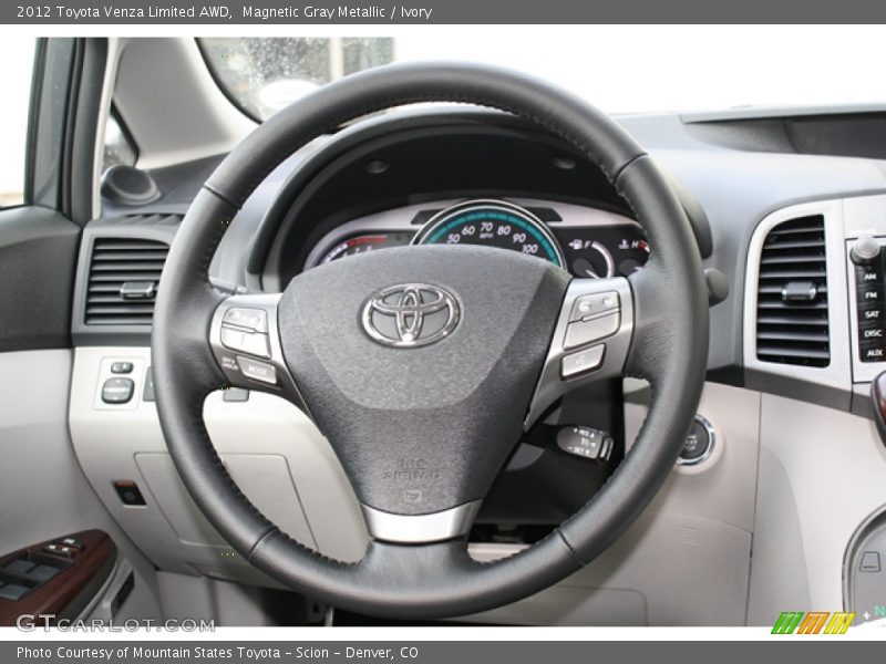  2012 Venza Limited AWD Steering Wheel