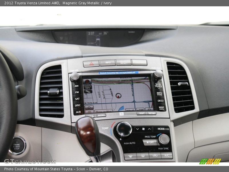 Navigation of 2012 Venza Limited AWD