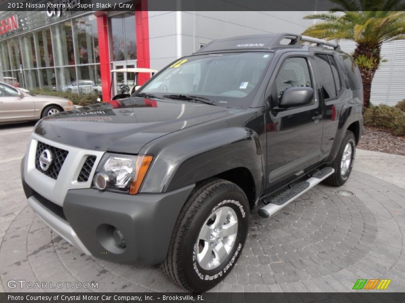 Super Black / Gray 2012 Nissan Xterra X