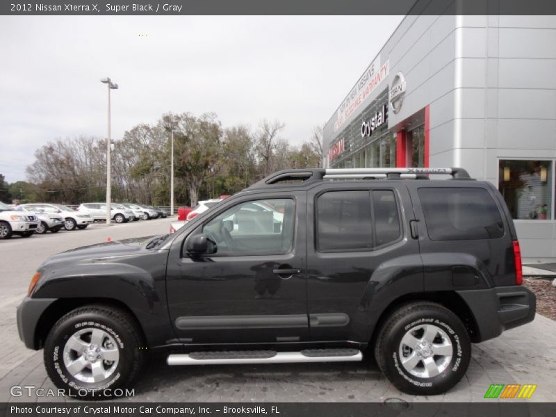 Super Black / Gray 2012 Nissan Xterra X