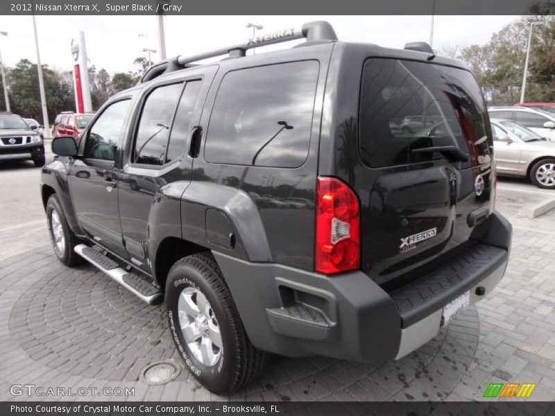 Super Black / Gray 2012 Nissan Xterra X