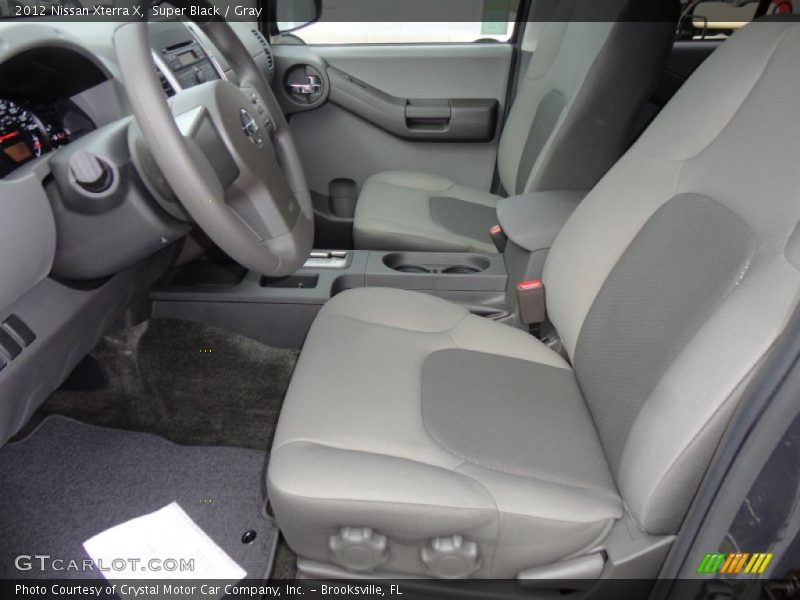 Super Black / Gray 2012 Nissan Xterra X