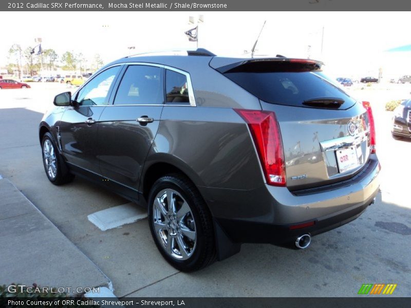 Mocha Steel Metallic / Shale/Brownstone 2012 Cadillac SRX Performance